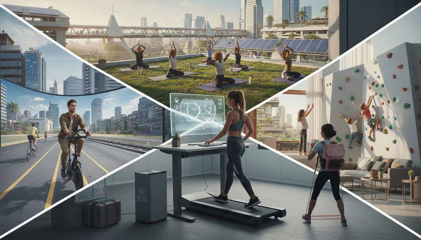 Editorial photograph for article about: 5 Creative Ways to Incorporate Exercise into Your Daily Life in 2026