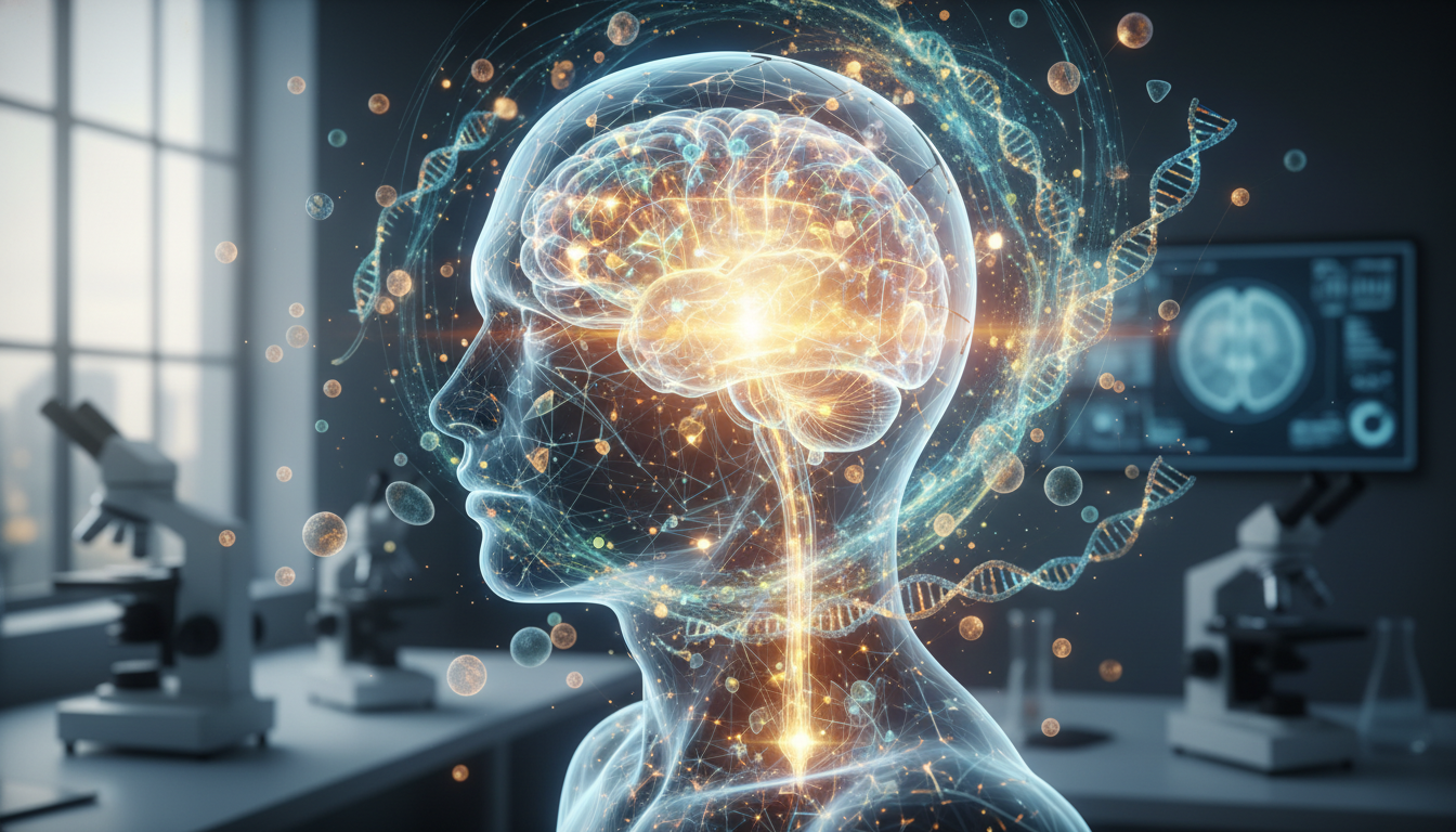 Editorial photograph for article about: The Neuroscience Revolution: Why 2025\'s Mental Health Research Finally Proves Your Th