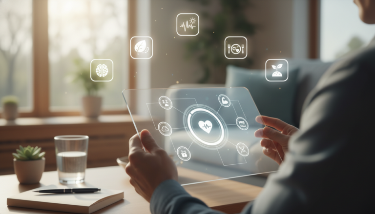 Editorial photograph for article about: Beyond Step Counting: 7 Health Apps That Actually Help You Achieve Long-Term Wellness