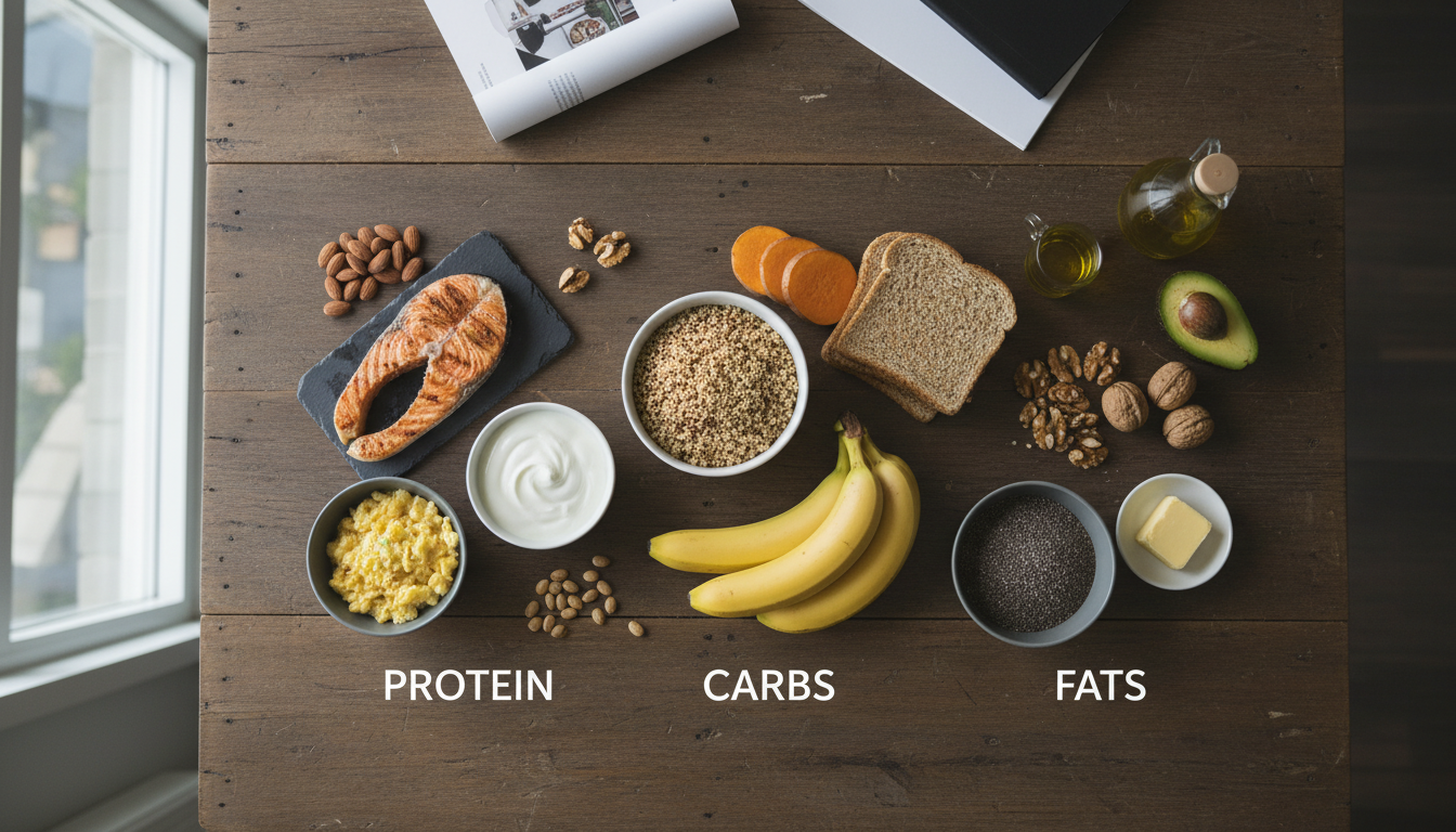 Editorial photograph for article about: Macronutrients Explained: Your Complete Guide to Protein, Carbs, and Fats