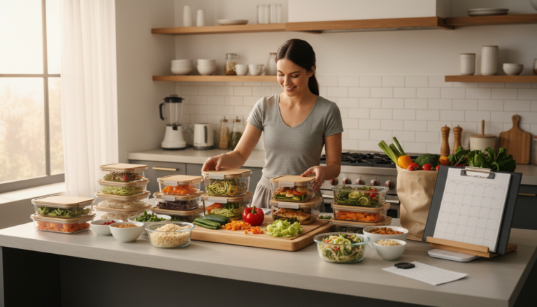Editorial photograph for article about: The Complete Meal Prep Guide for Beginners: Transform Your Health and Simplify Your L