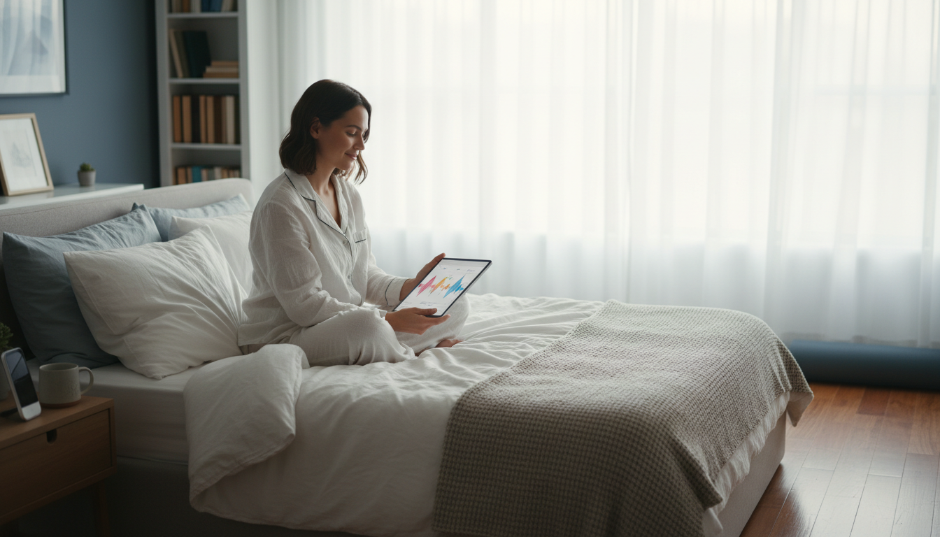 Editorial photograph for article about: The Complete Sleep Optimization Guide: Science-Based Strategies for Perfect Rest