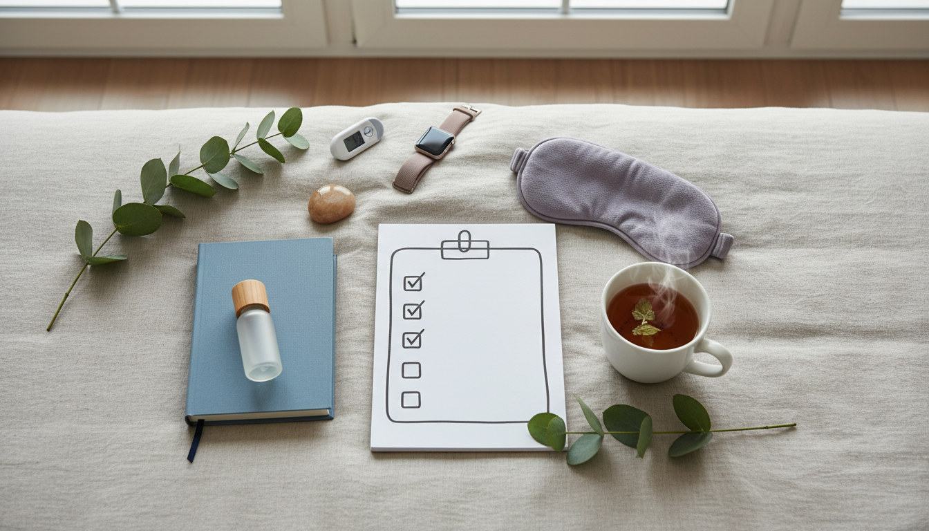 Editorial photograph for article about: The Ultimate Sleep Hygiene Checklist: Your Complete Guide to Better Sleep