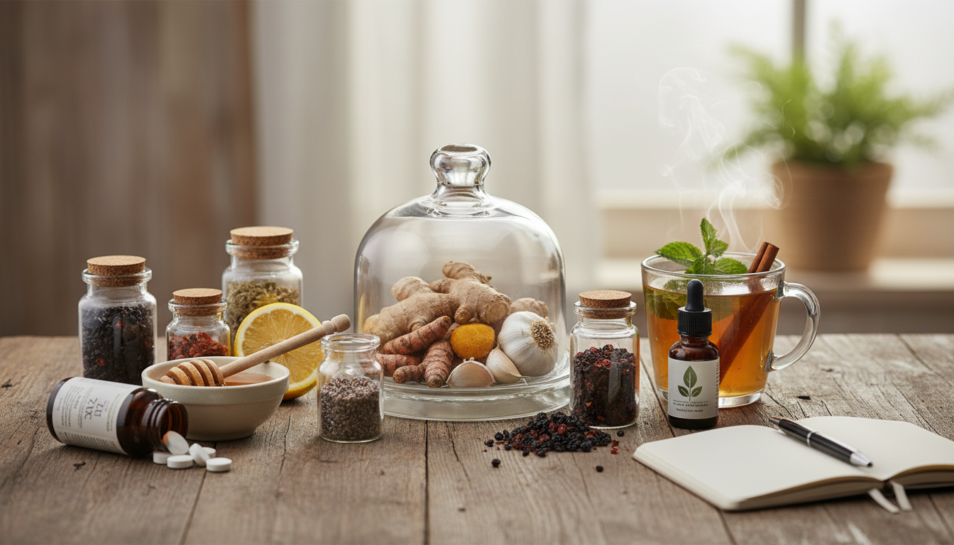 Editorial photograph for article about: 12 Science-Backed Natural Cold Remedies: Your Complete Evidence-Based Guide