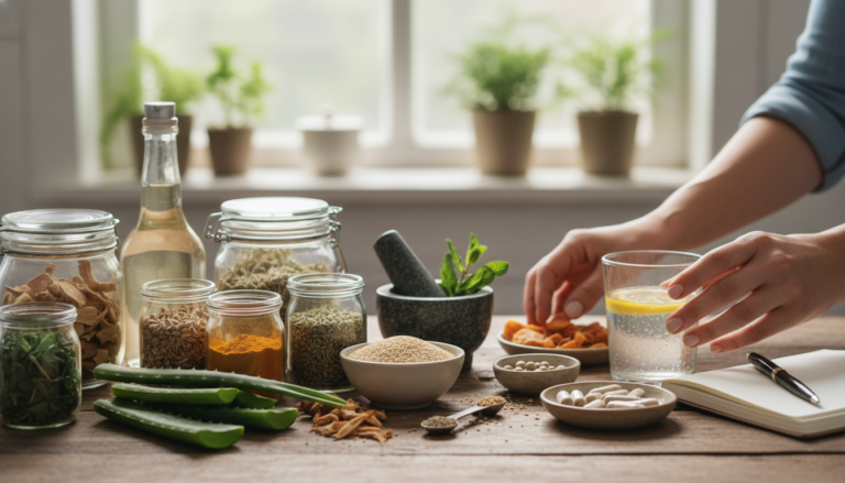 Editorial photograph for article about: Complete Guide to Natural Digestive Remedies: Evidence-Based Solutions for Optimal Gu